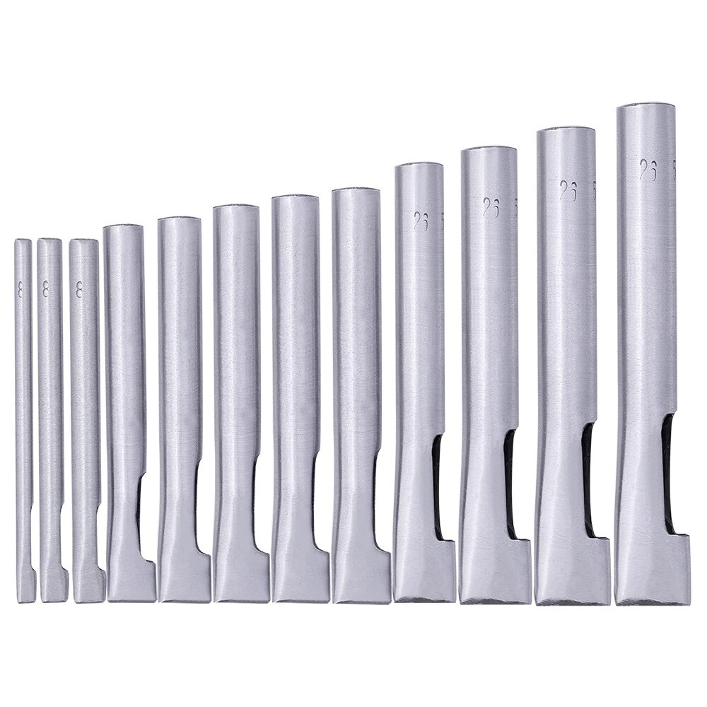 Oval Shape Leather Craft Hole Punch Set Punch Belt Watch Band for Leather Working Oblong Shape Punch