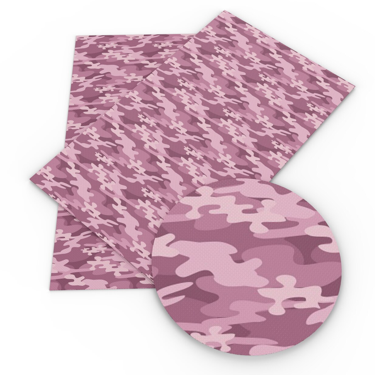 Tela de piel sintética con estampado de camuflaje y leopardo, hojas de cuero sintético para bricolaje, lazos hechos a mano, textil para el hogar, 20x33cm, 1Yc7708: 1092684001