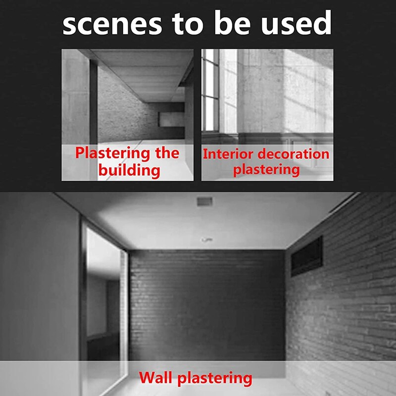 Strong Stainless Steel Durable Plastering Trowel-High Hardness Time &amp; Energy-Saving Corner Trowel Hand Plaster Tools