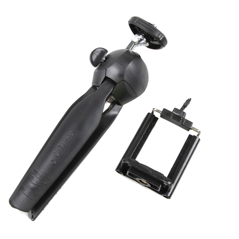 YT-228 YUNTENG 228 Mini Tripod+Phone Holder Clip Desktop Tripod For SLR/Digital Camera with remote control