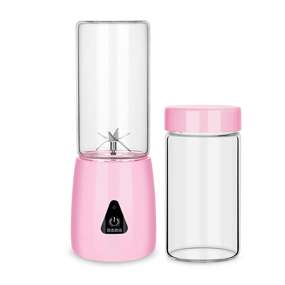 Juicer Blender USB Charging Multifunctional Portable Fruit Mixers Juice Machine With Glass Cooking Machine For Kitchen Tools: 02