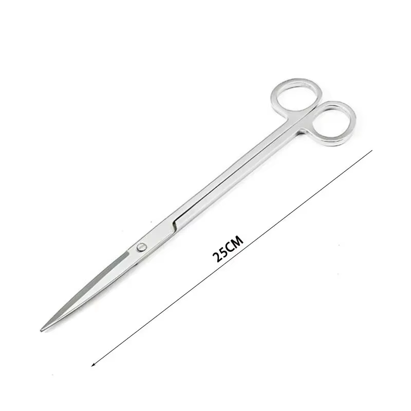 Ciseaux d'aquarium, outil de nettoyage Extra Long en acier inoxydable, outil Aquascape pour Aquarium: Black