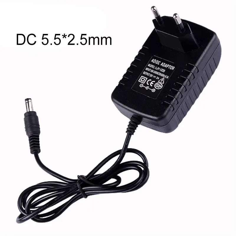 AC 110-240 V naar DC 12 V 1A 2A 3A Universele Power Adapter Supply Lader Converter Schakelaar EU US Plug Transformator LED Driver
