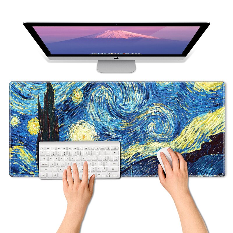 Spel Muismat Voor Kantoor En Thuis Met Anti-Slip Rubberen Basis Waterdicht Toetsenbord Pad Muismat: FA122