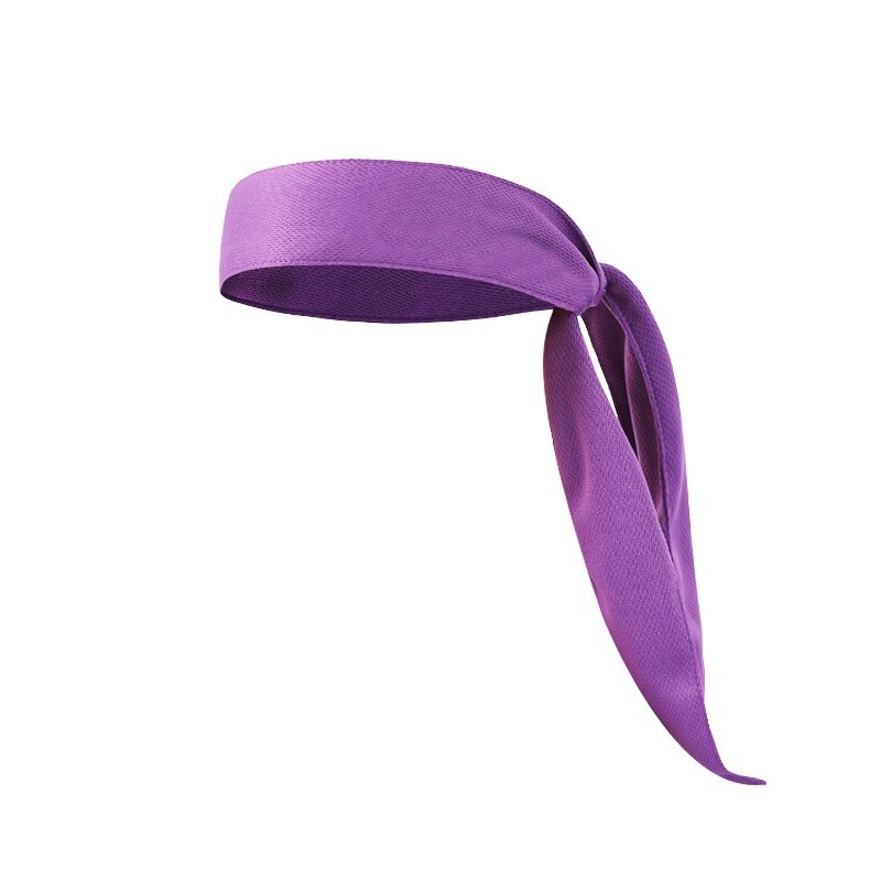 Sport Yoga cheveux ruban écharpe sport sueur courir Tennis Fitness Pirate bandeau Jogging Sports accessoires bandeau: Pourpre