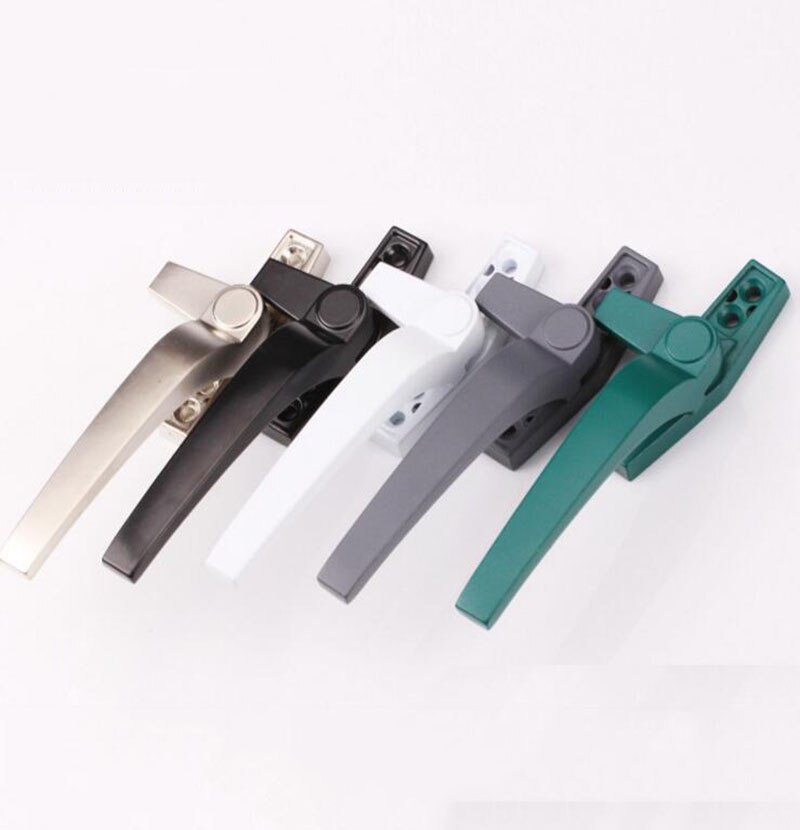 Aluminum Window handles lock / Casement windows sliding doors handle right or left x2