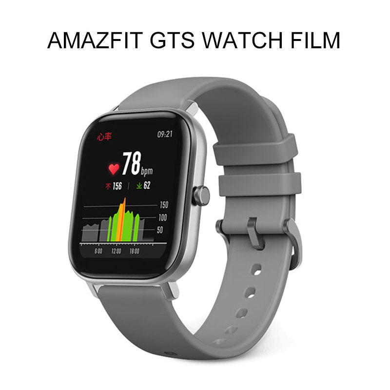 Grün Bildschirm abdeckung Für Xiaomi Huami Amazfit GTS Uhr Weichen TPU Bildschirm Schutz Nicht-Gehärtetem Glas Schutz Film Clever Uhr