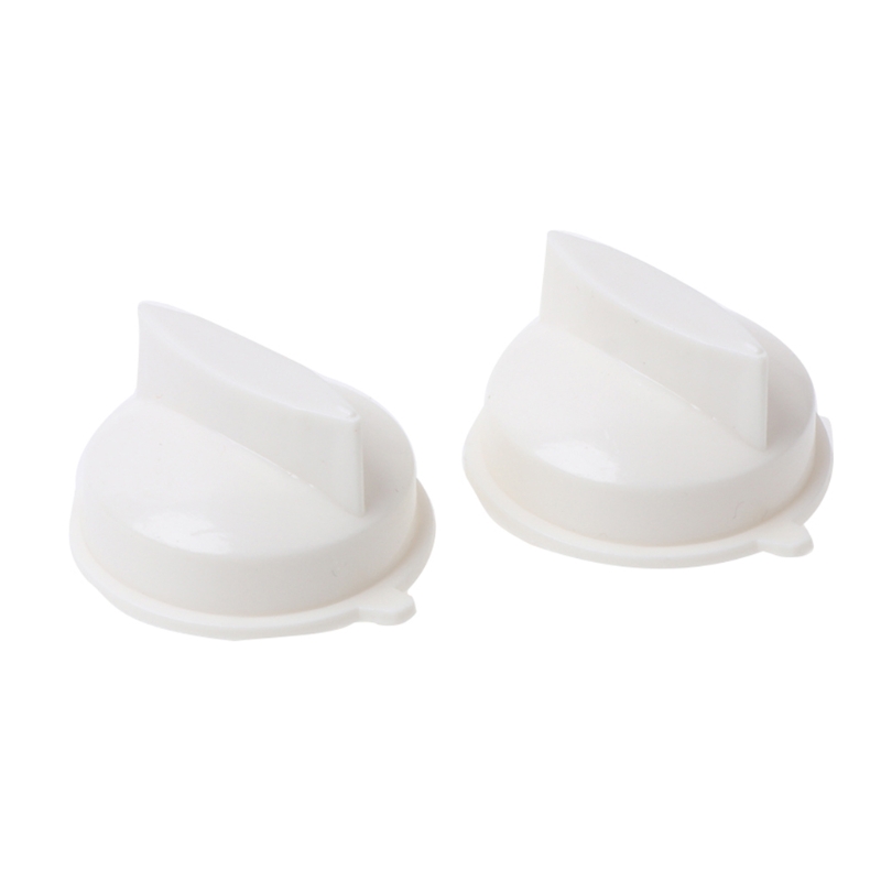 Botón giratorio para horno microondas, interruptor de Control de plástico para Media Universal, 2 uds.