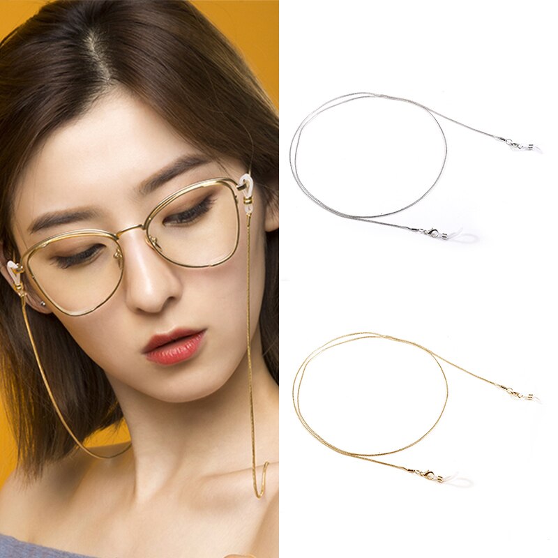 Leesbril ketting 80 cm brillen ketting touw damesbril ketting gouden zonnebril ketting 1pc