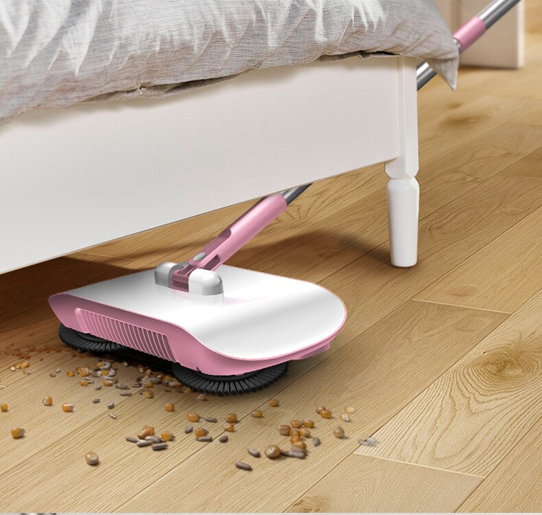 hand push sweepers 2 in 1 sweeping and mopping machine clean floor automatically vacuum cleaner broom without cord