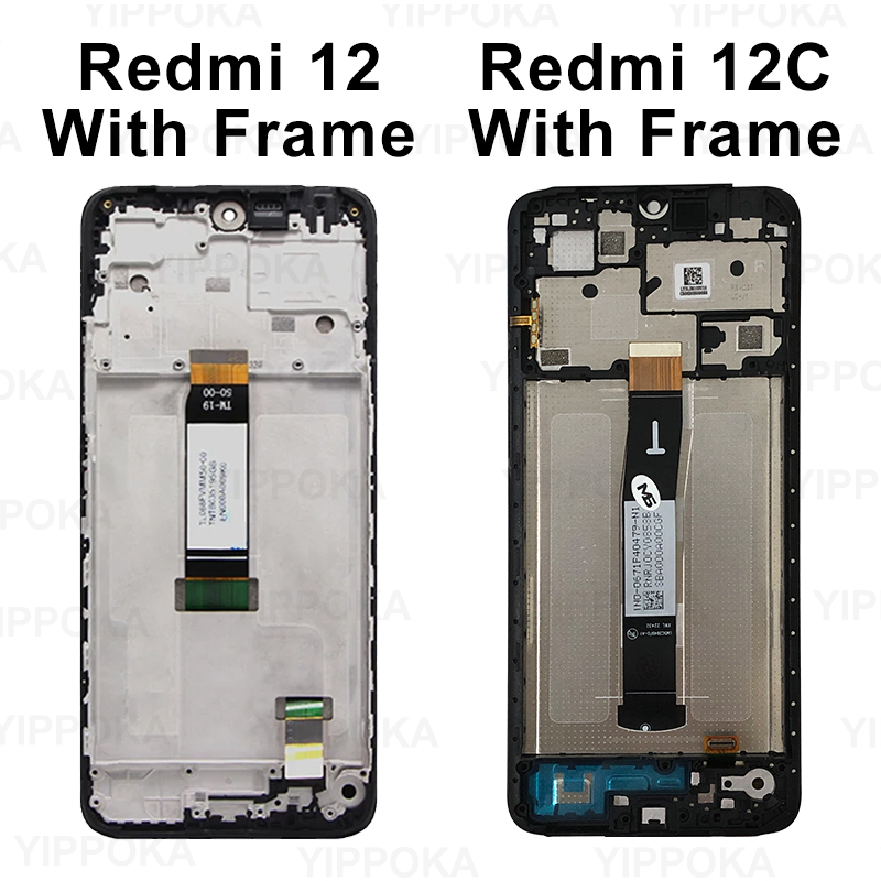 Rn86i für xiaomi redmi 12c lcd poco c55 Anzeige touchscreen Digitalis ierer für redmi 12 Anzeige rn02a lcd ersatzteil