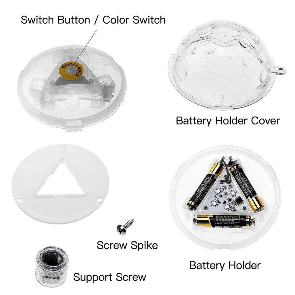 Floating Underwater Swimming Pool Light LED Disco Party Light Glow Show Fountain Fish Tank Aquarium Pond Tub Spa Lamp