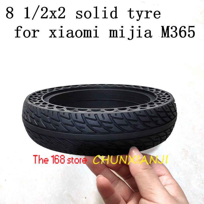 8 1/2X2 Tubeless Wiel Banden 8 1/2*2 Effen Bandenspanning Gratis Voor Xiaomi Mijia m365 Elektrische Scooter Band Accessoire