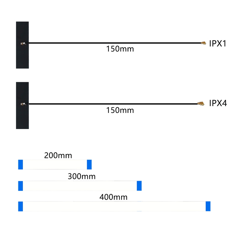 12+6- pin till m .2- tangent a + e-adapterkabel för trådlöst wifi-kort för mac os och hackintosh