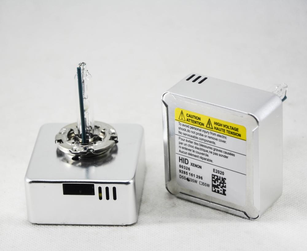 Bombillas de Xenón HID D5S de alto brillo, 12V, 35W, OEM, lámpara de repuesto, 5500K, 6000K, blanco, D1S, D2S, D3S, D4S, D8S, 2500LM, 2 uds.