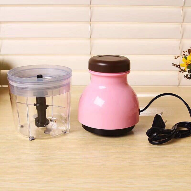 Mini Electric Meat Grinder Food Processor Vegetable Fruit Chopper 600ml Personal Mixer Food Processor Chopper