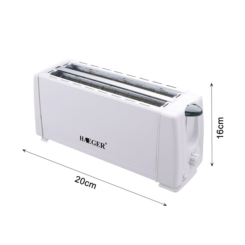 1200W Toaster Oven Stainless Steel Automatic Electric Bread Toaster Maker Household Convenient Breakfast Maker EU Plug