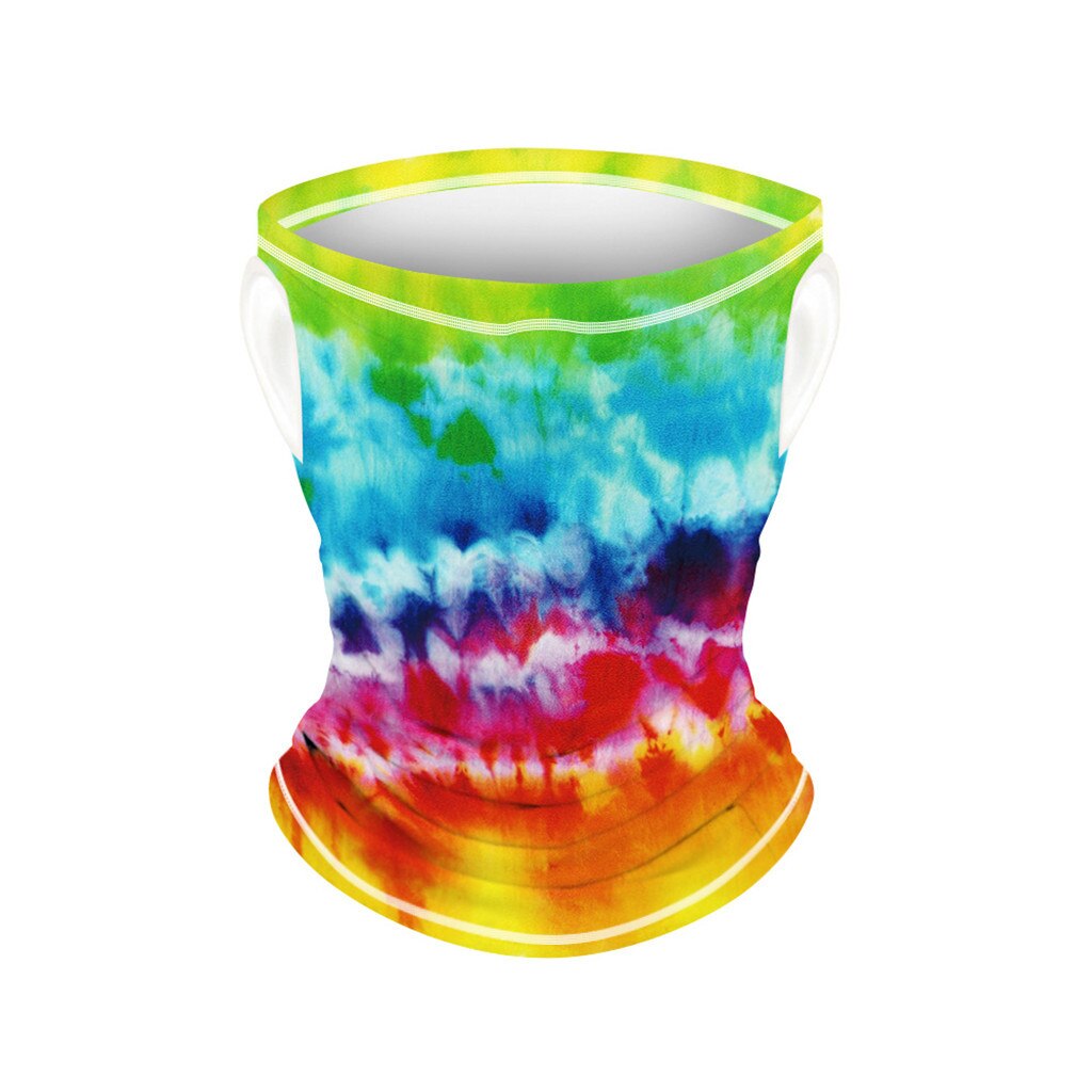 Unisex Washable Rave Bandana Children Outdoor Print Seamless Ear Mask Sports Scarf Neck Tube Dust Riding Mask Windproof Scarf: K