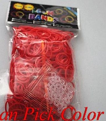 600 bands + 24 S-Clips/pack Elastische Rubber Familie Candy Kleurrijke Armband Weefgetouw Bands Multy DIY Siliconen vullingen beste h2343254s: 4