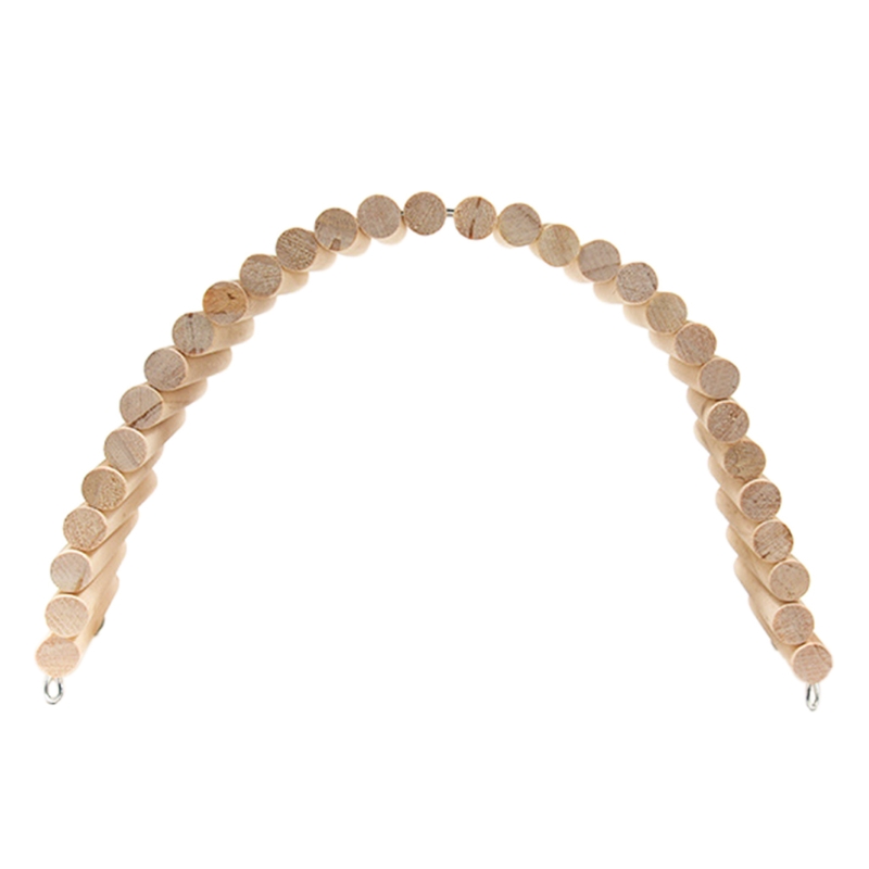 K5DC – échelle d'escalade pour Hamster, pont suspendu en bois pour cochons d'inde, Rats, hérisson, gerbilles, souris, planeur de sucre, petits animaux