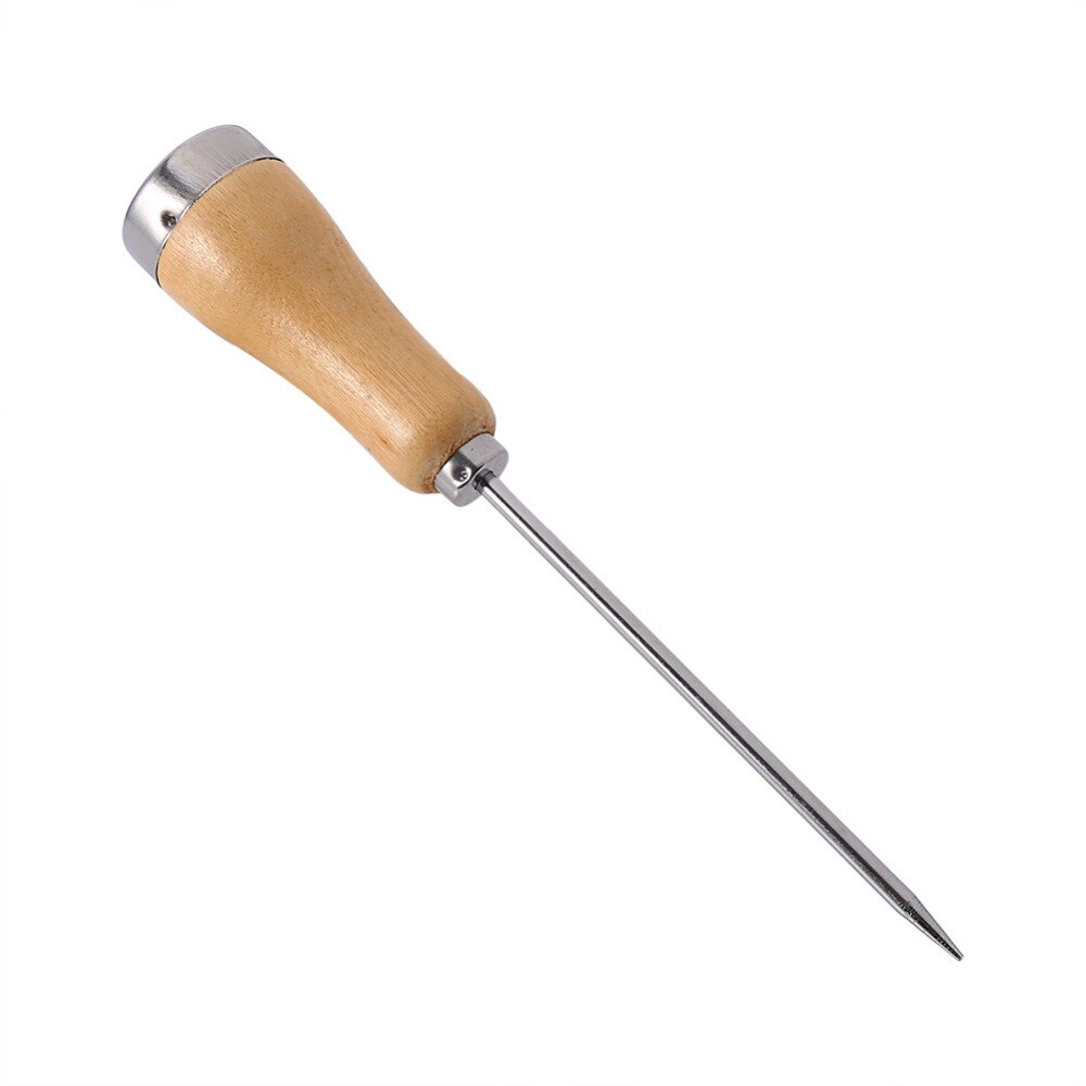 WALFRONT Rvs Ice Pick Punch Antislip Houten Handva... – Vicedeal