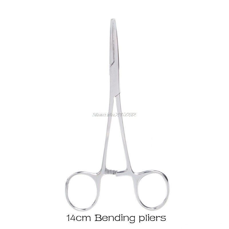 Dog Cat Ear Cleaning Forceps Pliers Steel Pet Clamp Tweezers Haemostatic Tool for dogs Warm's house yy56: 2