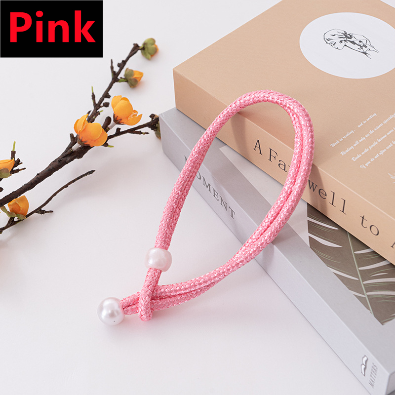 2/1PCS Kleine Parel Gordijn Clip Gordijn Houders Tie Terug Gesp Clips Opknoping Bal Gesp Tie Terug gordijn Decor Accessoires: Paars / 55-90cm