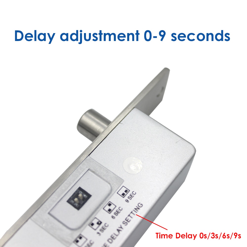 Electric Strike Door Lock Electronic NO Fail Safe Secure Mortise lock Electric Deadbolt For Access Control System