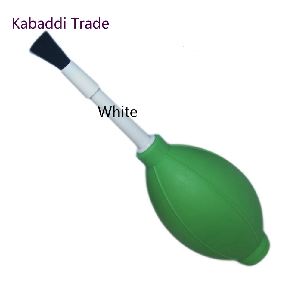 Combinaison boule d'aspiration avec brosse caméra lentille outil de nettoyage pour clavier entretien poussière nettoyage plantes succulentes soin: Green ball whitepole