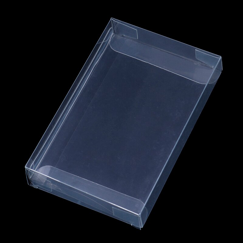 10 stks/partij Helder Transparant Karren Box Case Voor Nintend N64 Cartridge CIB Protectors