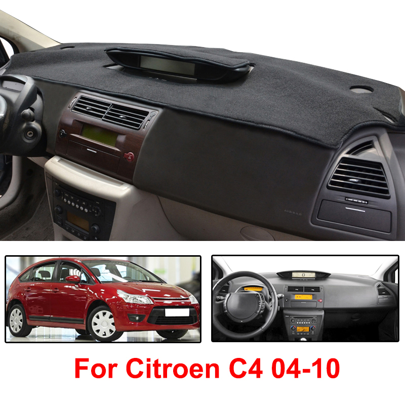 Xukey Fit Voor Citroen C4 C-Quatre 2004-2006 2007 Dashboard Cover Dashmat Dash Mat pad Zonnescherm Dash Board Cover