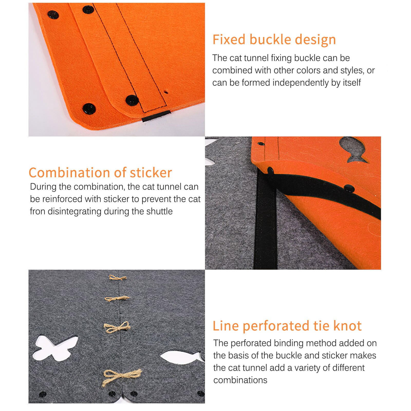 Pet Cat Mice Game Intelligence Toy Tunnel Bell Tent Cats Playing Tunnel Foldable Mouse Hunt Toys Keeps Kitten Active Pets