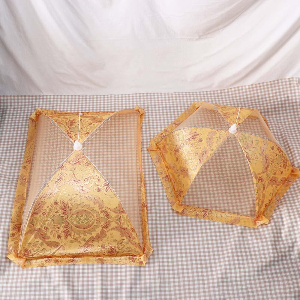 Stain Proof Dustproof Dining Table Lace Fabric Dish Tent Food Net Food Cover Food Lid Table Cover Kitchen Gadgets