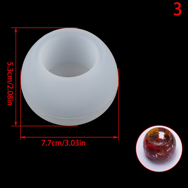 Formy silikonowe kwadratowy okrągły uchwyt na długopis formy geometryczne epoksydowe suszony kwiat żywica betonowa foremka na świece Ornament do rękodzieła