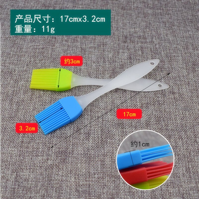 1 PC Newest Silicone Baking Bakeware Bread Cook Brushes Pastry Oil BBQ Basting Brush Tool Kitchen Accessories Gadget Brushes