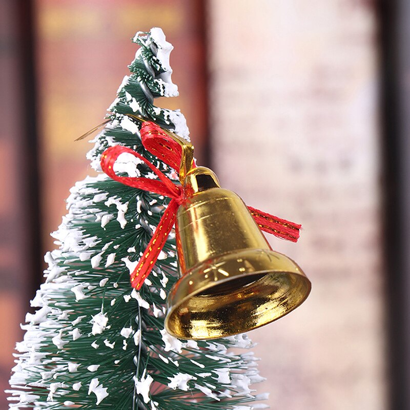 9Pcs Gold Bells Crafts Accessories Christmas Gingle Bell Wedding Party Decorate