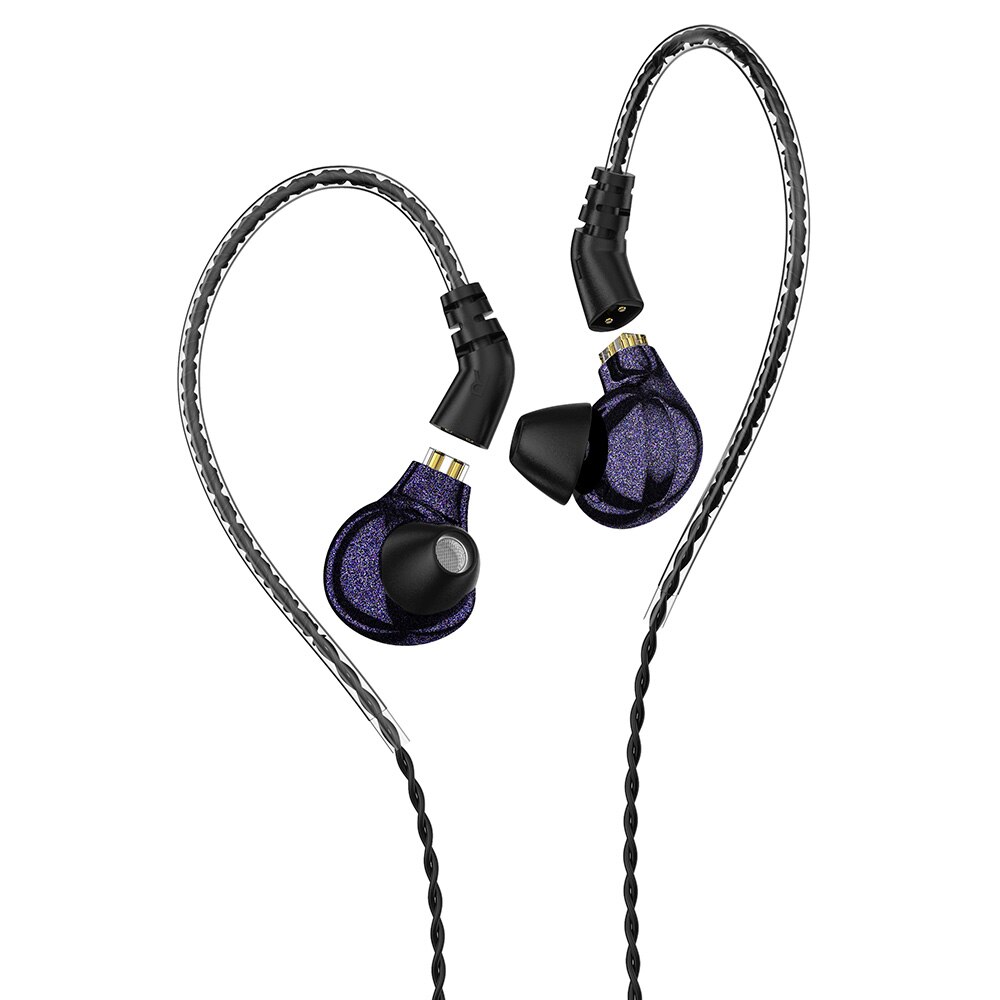 Ak BLON-03 BL-03 bl03 nova cor 10mm diafragma de carbono driver dinâmico no ouvido fone alta fidelidade dj esporte fones