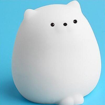 Mini ändra färg squishy söt katt antistress boll klämma stiger abreact mjuk klibbig avstressande leksaker roliga mochi leksaker: 5