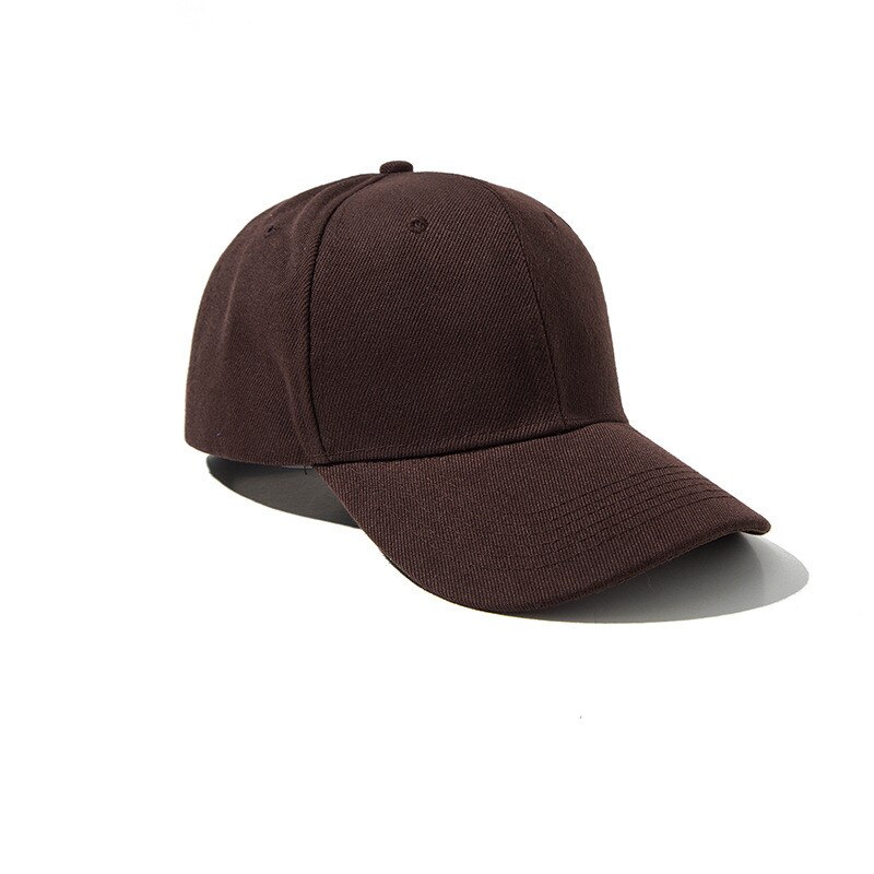 Nueva gorra de béisbol de las mujeres de la sombrero curvo sol visera de la placa de luz de Color sólido béisbol hip hop ajustable bien Sunhat gorra: C4