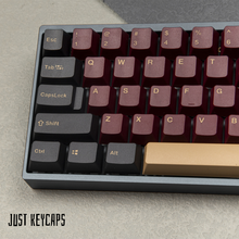 135 keys set Red Samurai Blue Samurai PBT keycap Double Shot Keycaps OEM Profile for GMK Cherry MX Switch Mechanical Keyboard