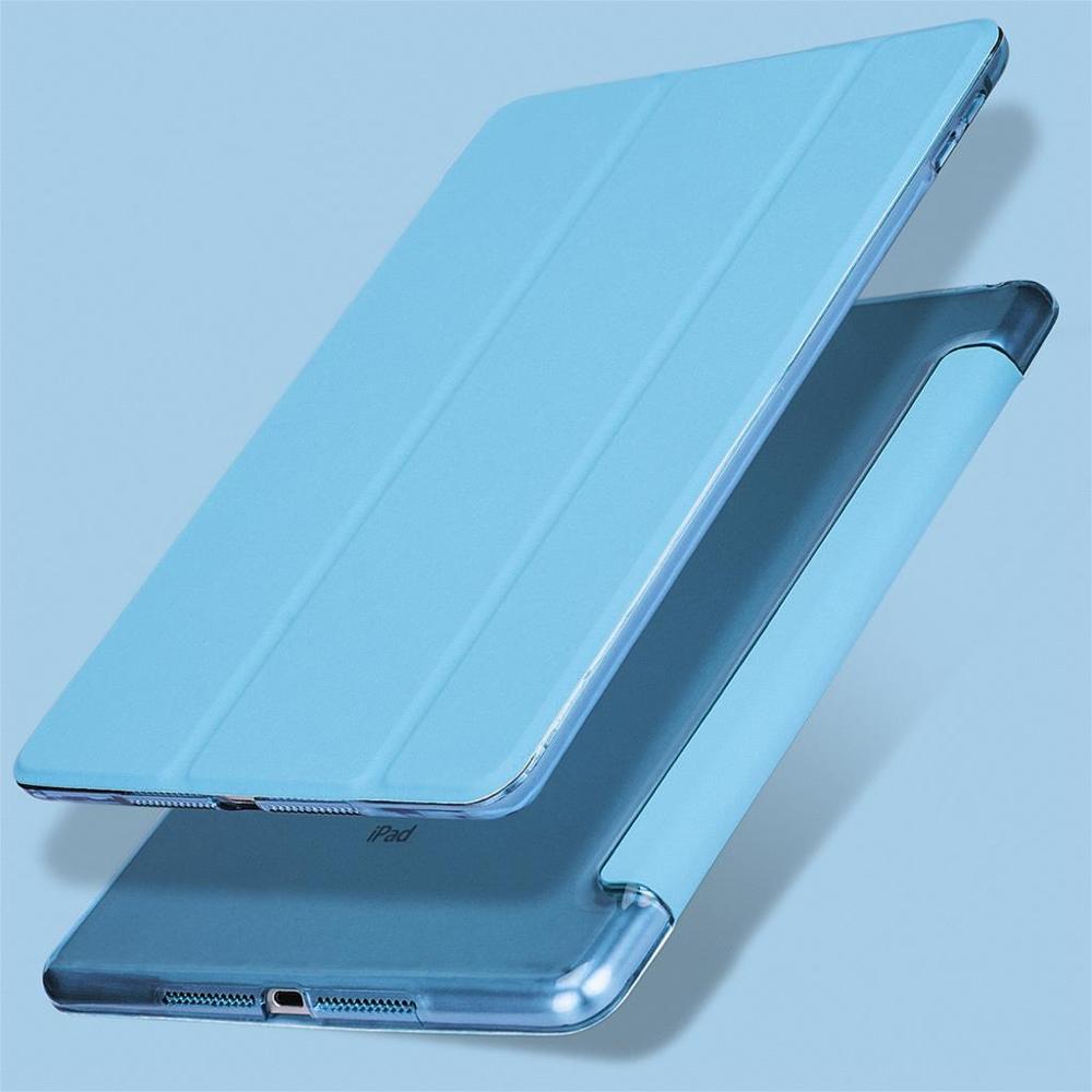 Dunne Case voor iPad 9.7 6th case Funda Ultra slim PU Leather Smart Cover Auto Sleep Cover voor iPad 9.7 case funda: skyblue