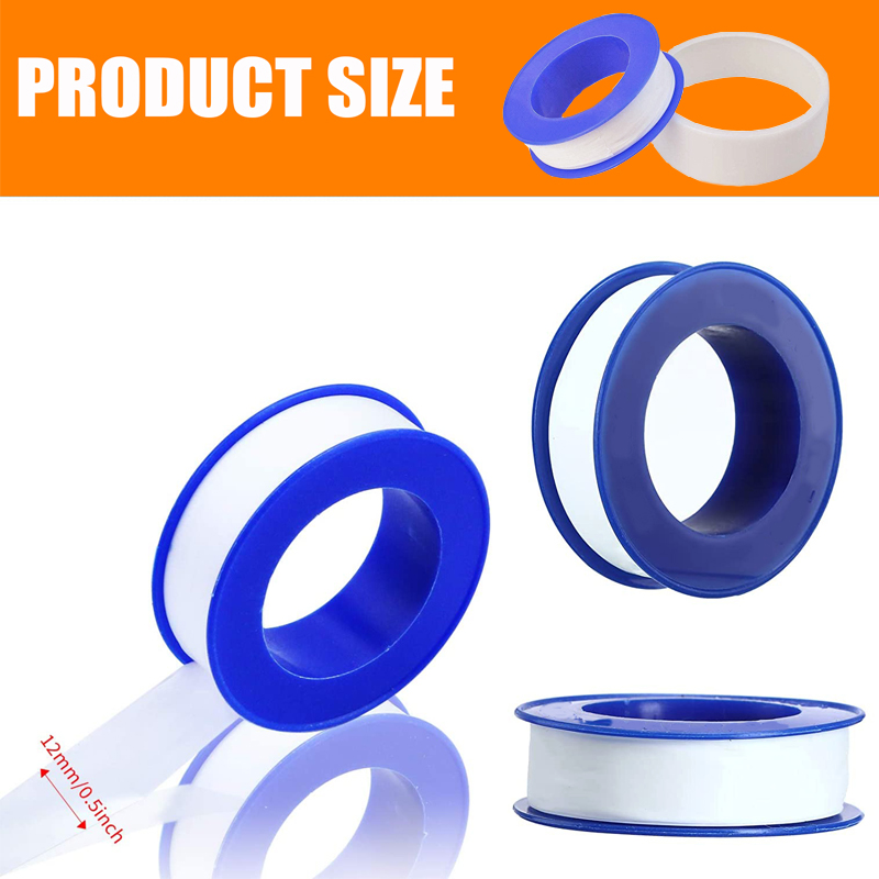1/5/10/30 rotolo PTFE nastro per tubi dell'acqua nastro senza olio nastro sigillante accessori nastro sigillante a vite miglioramento della casa utilità idraulico