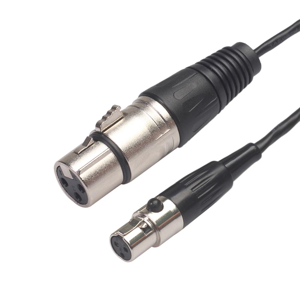 0.3M 3Pin Mini Xlr Female Naar Vrouwelijke Cinema Audio Kabel Fotografische Apparaat Microfoon Verlengkabel Camera Audio Kabel