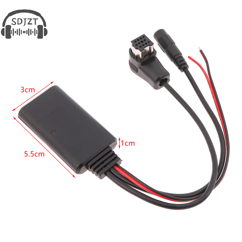 1Pc Car Bluetooth Audio Receiver+Microphone For Radio IP-BUS 12Pin Aux Receiver Adapter Bluetooth 5.0 Audio Aux-in Cable Adapter