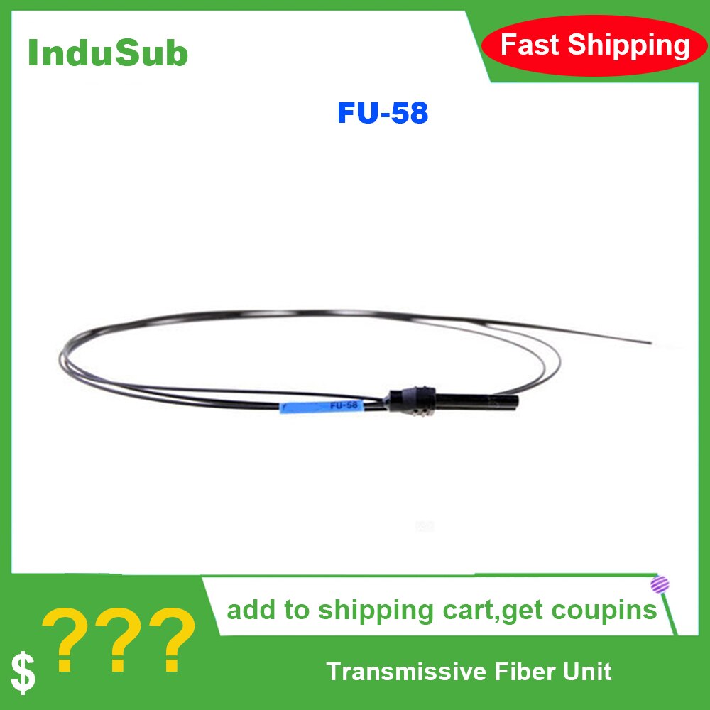FU-58 Doorlatende Fiber Unit Digitale Glasvezel Sensoren FS-N40 Serie