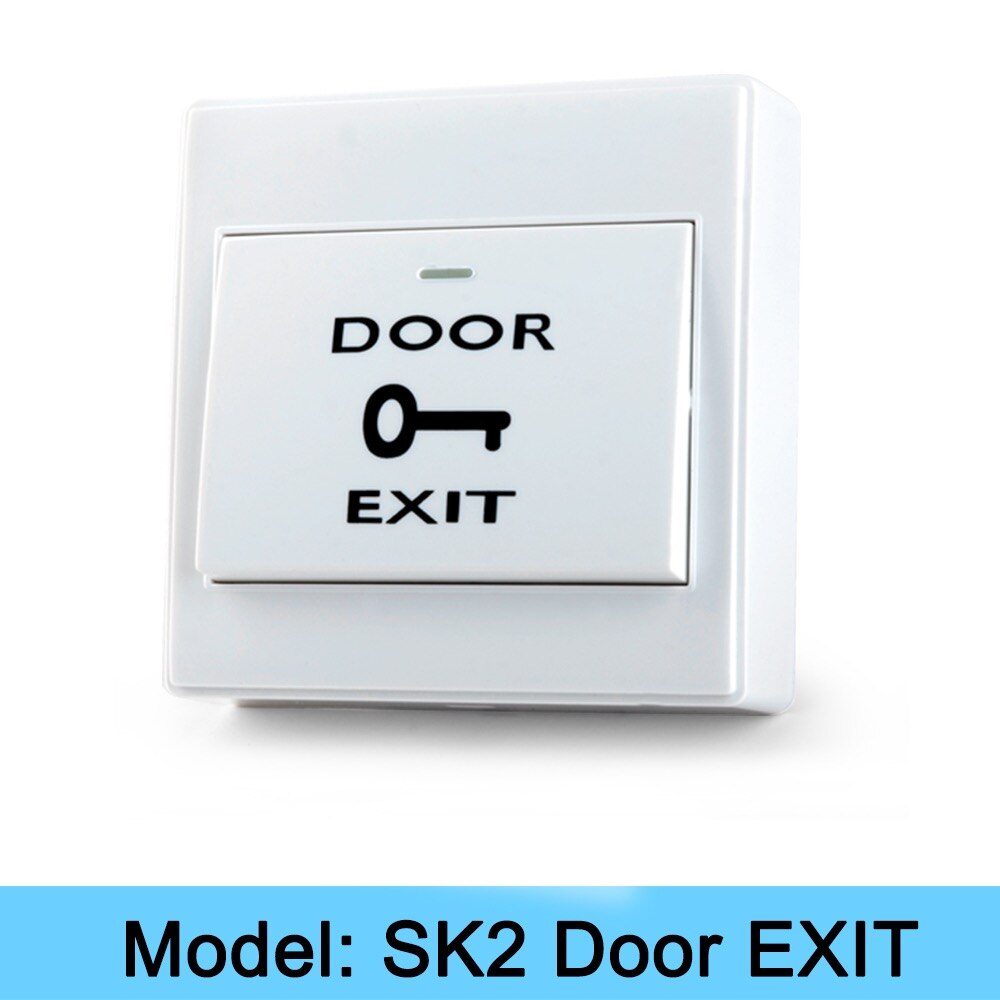 OBO Hands Fireproof Plastic Door Exit Button Release Emergency Push Switch for Entry Access Control System for All Electric Lock: SK2