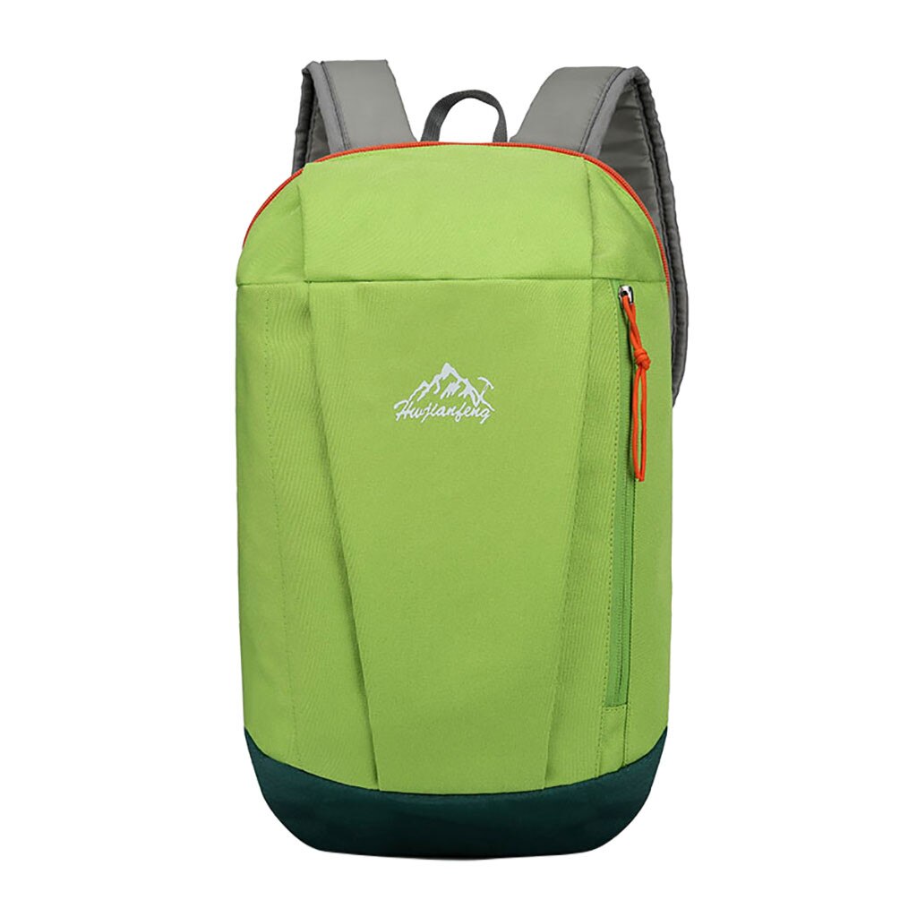 20 # 学校バッグ男性と女性のスポーツ屋外旅行バッグファッションバックパック登山バッグ mochila feminina: Green