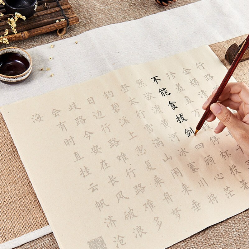 Chinese Copybook LiuGongquan Brush Pen Calligraphy Copybook Regular Script Chinese Character Practice for Beginners