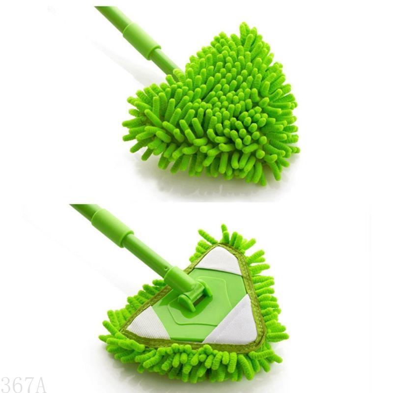 367a driehoekige dweil voor hoofddwop vervangende koppen eenvoudige reiniging groene kleur voor mops