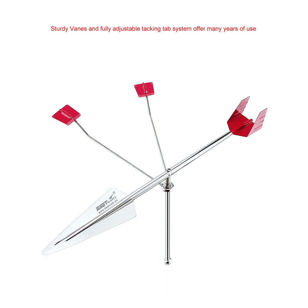 Wind Direction Indicator Weather Vane Wind Suspension Bearing Garden Decorations Household Patio Yard Deco Boat Sailing